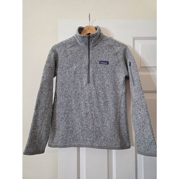 Patagonia Women's Better sweater 1/4 Zip Fleece Pullover S grey - Picture 1 of 5